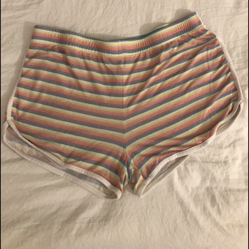 Soft T-shirt fabric shorts ⚫️